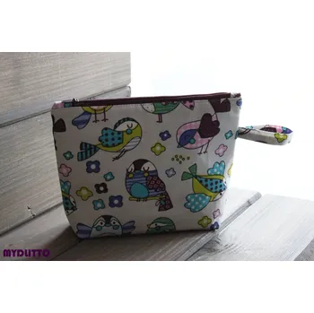 Kosmetická taška Kosmetická taštička - barevní ptáčkové