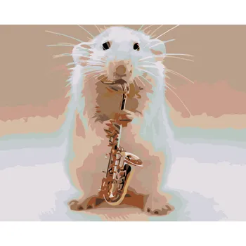 ZUTY Malování podle čísel - ZLATÝ KŘEČEK Rozměr: 40x50 cm, Rámování: bez rámu a bez vypnutí plátna