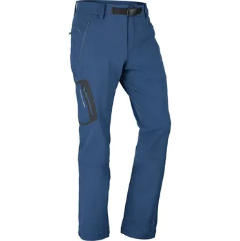 Pánské kalhoty Northfinder Pánské prodloužené strečové kalhoty GAVIN - bez zašití spodních lemů, námořnická tmavě modrá, M