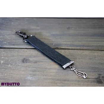 Klíčenka tmavě modrá - kočičí