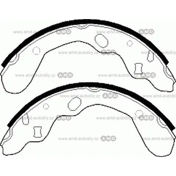 Brzdový buben Brzd.čelisti FSB 540 - FSB540 - Mazda 323