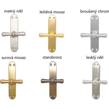 BERNAT MOUNTING BERNAT Madlo zdobené Povrchová úprava: surová mosaz