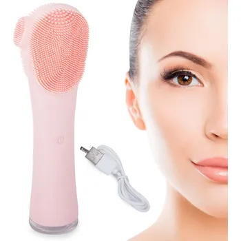 Elektrický čistič pleti Deminas - Účinný sonický čistící kartáč na obličej a dekolt