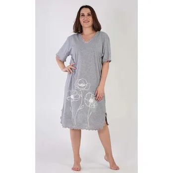 Dámské pyžamo Dámská nadměrná noční košile LEONA XL