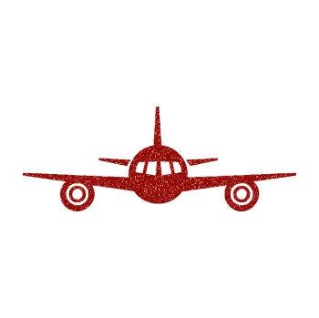 Polep vozidla SAMOLEPKA Letadlo 027 (86 - Ultra Metalic červená) NA AUTO, NÁLEPKA, FÓLIE, POLEP, TUNING, VLASTNÍ TEXT, TISK, AUTOSAMOLEPKY.cz, POLEPY, OBRÁZEK, LOGO, SAMOLEPKY