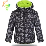 Chlapecká zimní bunda - KUGO FB0316, černá Barva: Černá, Velikost: 158