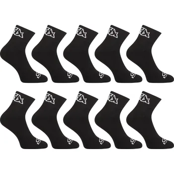 Pánské ponožky 10PACK ponožky Styx kotníkové černé (10HK960) M Možnost vrácení zboží ZDARMA do 120 dnů!