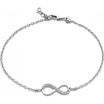 Náramek Náramek Infinit Materiál šperku: Bílé zlato