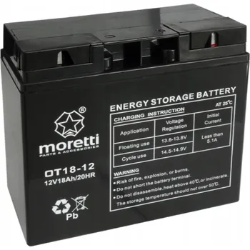 Motobaterie Baterie Moretti gelová OT 12V/18Ah