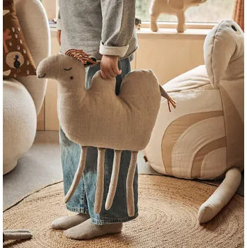 Polštář ferm LIVING fermLIVING Polštářek Velbloud Natural fermLIVING Camel Cushion - Natural