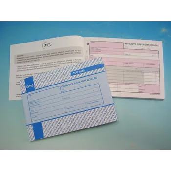Tiskopis Doklad výdajový A6 100 listů /OP1037/ 400540