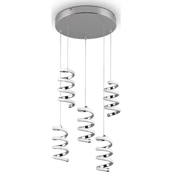 ZÁVĚSNÉ LED SVÍTIDLO 4000K TRIO RL LAOLA R34185306 CHROM / STŘÍBRNÉ