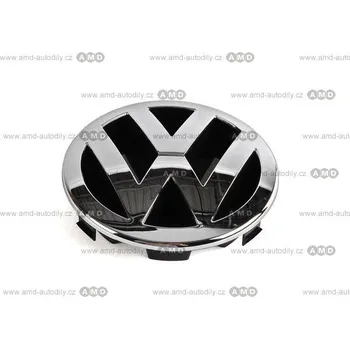 Znak automobilu Znak přední masky Volkswagen - 13cm - 3B0853601C ULM - VW Passat B6 2001-2005,Caddy 2004-2011