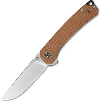 kapesní nůž QSP Nůž Osprey Satin 14C28N Čepel, Hnědá Micarta Rukojeť QS139-A