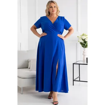 Dámské šaty Dámské šaty Fiomena SB617 chrpové - Karko chrpová 42