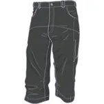 Pánské 3/4 kalhoty Warmpeace Boulder dark grey L
