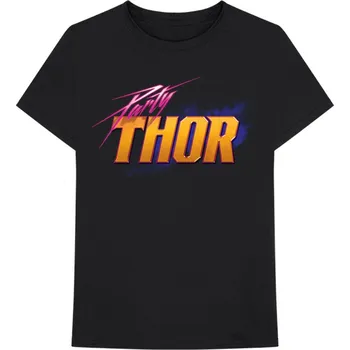 Pánské oblečení RockOff Marvel comics Unisex bavlněné tričko: What if Thor - černé Velikost: M