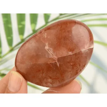 Přírodní kámen Hematit v křišťálu (Madagaskar) 87g