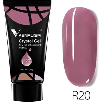 Venalisa Crystal Gel: Burgundy - poly gel 30 ml