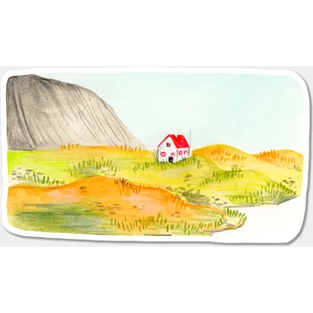 Samolepící dekorace ePiPí Samolepka - Krajinka