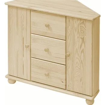 Komoda Rohová komoda Šumava KN53 Barevné provedení: Olše
