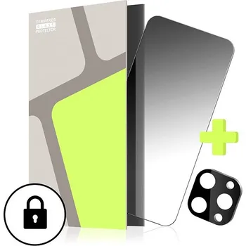 Tempered Glass Protector pro iPhone 15 Pro Max, PRIVACY GLASS + sklo na kameru