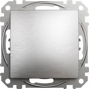 vypínač Sedna D/E Přepínač křížový ř.7, Leštěný Hliník SCHNEIDER SDD170107