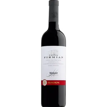 Víno Merlot delle Dolomiti - Trentino DOC, Castel Firmian, Italské víno 0.75L