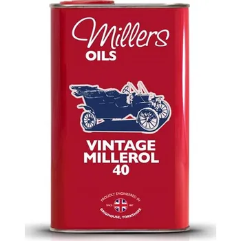 Motorový olej Millers Oils Vintage Millerol 40 1l pro motory a převodovky