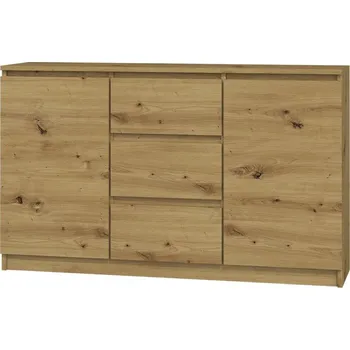 Předsíňová stěna Nábytek PEGAS s.r.o. Komoda TOPA S2D3S 120, Dub artisan