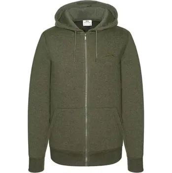 Pánská mikina Slazenger mikina na zip s kapucí pánská Barva: Zelená, Velikost: 2XL