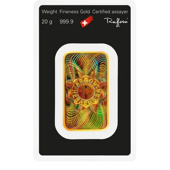 Argor Heraeus Kinebar Investiční zlatý slitek 20g