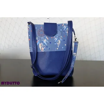 Kabelka Torba - lapače snů v modrém (Látková torba)