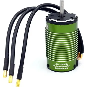 RC model letadla Castle motor 1512 1800ot/V senzored (konektory 4.0mm)