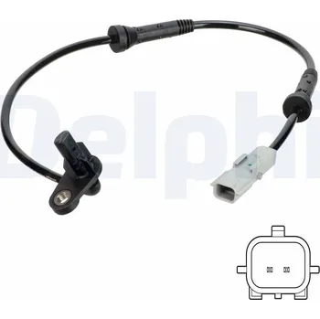 Přislušenství brzdového systému Snímač, počet otáček kol DELPHI SS20758