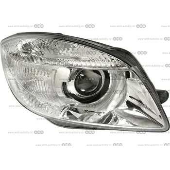 Přední světlomet Světlo PP H7 - pravé přední naklápěcí CORNER - 5J1941018B, 5J1941016B - Fabia 2, Roomster