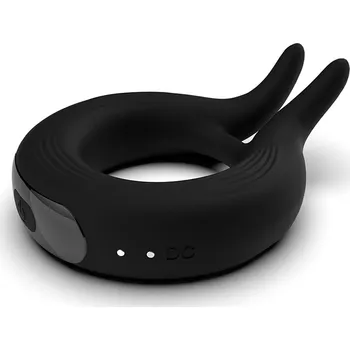 Woomy Marry Me Rechargeable Vibrating Ring Black