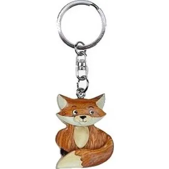 E-myslivost Myslivecký přívěsek na klíče - liška