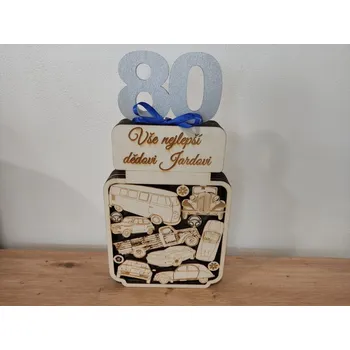 Pokladnička Dřevěná pokladnička