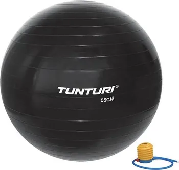 Gymnastický míč Tunturi Gymnastický míč s pumpičkou 55 cm černý