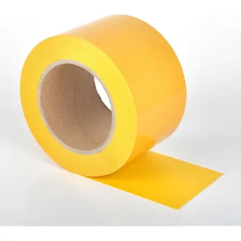 Lepicí páska Univerzální podlahová páska WT-5125 – PVC, žlutá, 75 mm × 10 m
