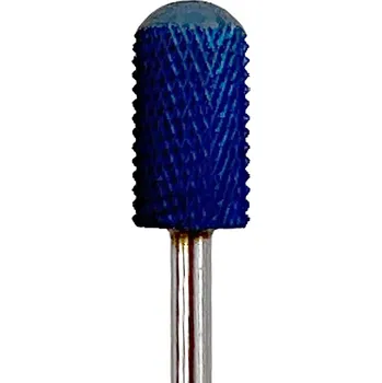 Bruska na nehty JIMDOA Wolframová frézka na nehty č. 130383 - modrý zaoblený válec
