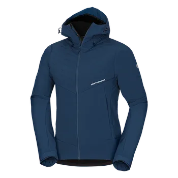 Northfinder Pánská softshellová bunda zateplená MARQUIS, tmavě modrá, XL
