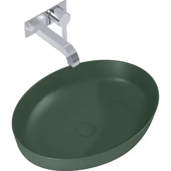 Umyvadlo Lotosan Blanche umyvadlo na desku, 52x39,5, smaragd matné, LK6049