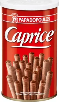 Caprice Classic plněné trubičky lískový oříšek/kakao 250 g