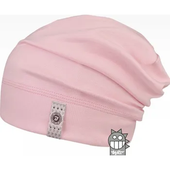 Čepice čepice Dráče ALAN 01 převis homeless sv. růžová velikost čepic: 52-54cm (5-7 let, RDX vel.5)