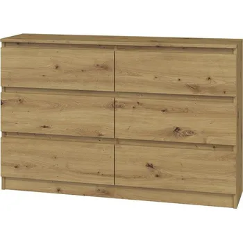 Stolička Komoda MALVÍNA M6 120, Dub artisan