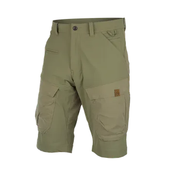 Pánské kraťasy Northfinder Pánské hybridní šortky Adventure cargo TRAVIS, zelená, XL