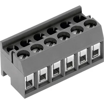 PTR Hartmann 51350040001G šroubová svorkovnice 1.50 mm² Pólů 4 šedá 1 ks