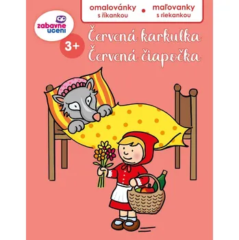 omalovánky Omalovánky s říkankou - Červená karkulka